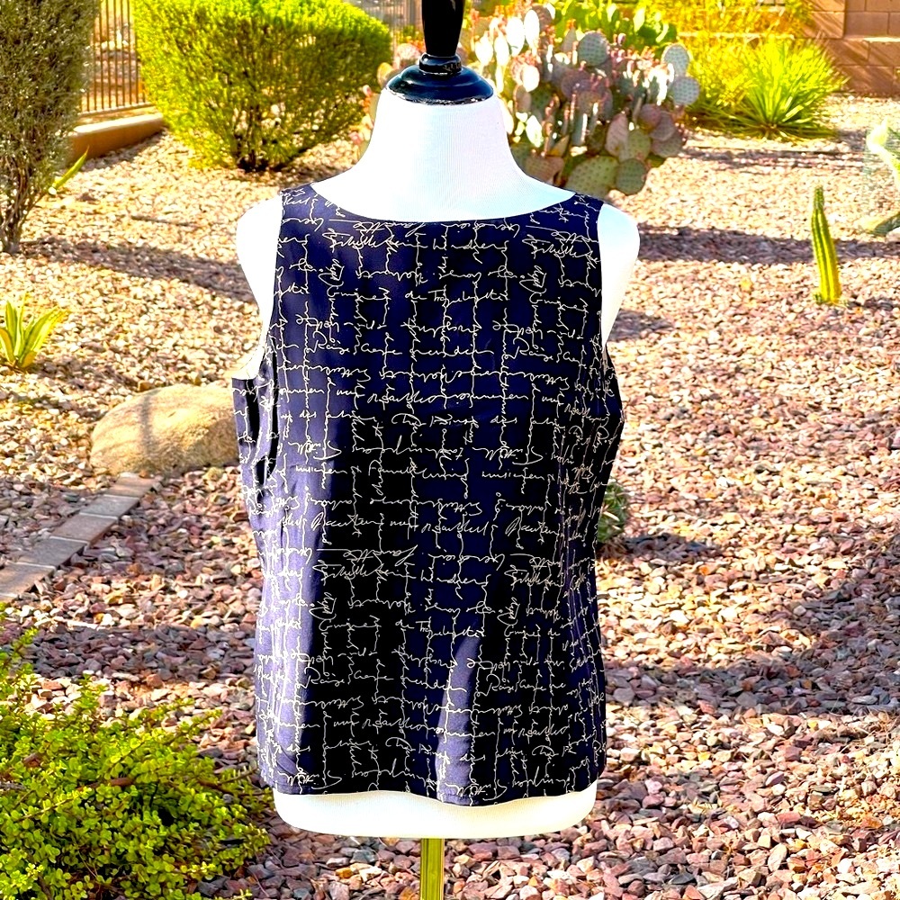 LIZ CLAIBORNE 100% SILK BLOUSE